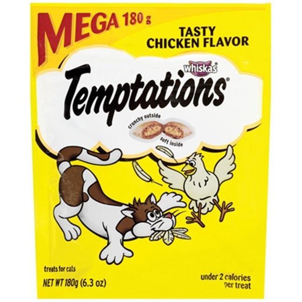 Whiskas Whiskas Temptations E72300 6.35 oz. Tasty Chicken Cat Food 160779
